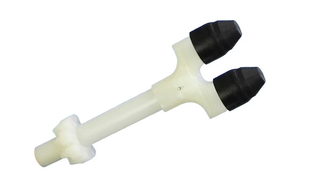 Extra Narrow Forked Silicone Taper Tip
