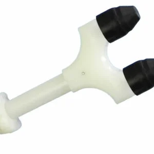 Narrow Forked Silicone Taper Tip