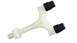 Wide Fork Silicone Flat Tip