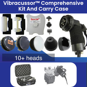 Vibracussor Full Comprehensive Kit With Shelf Organizer And Carry Case