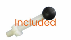 Single Silicone 1” (25mm) Ball Tip