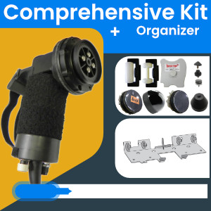 The Vibracussor® Comprehensive Kit With Shelf Organizer